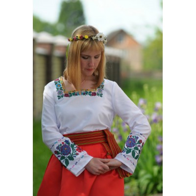Embroidered blouse "Olvia: queen Olga"